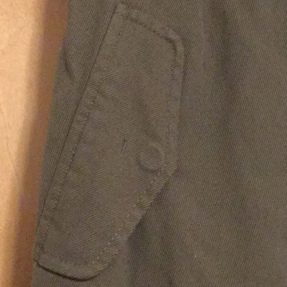 MAX MARA Virtus Zip Front Military Pencil Skirt - Picture 4 of 13